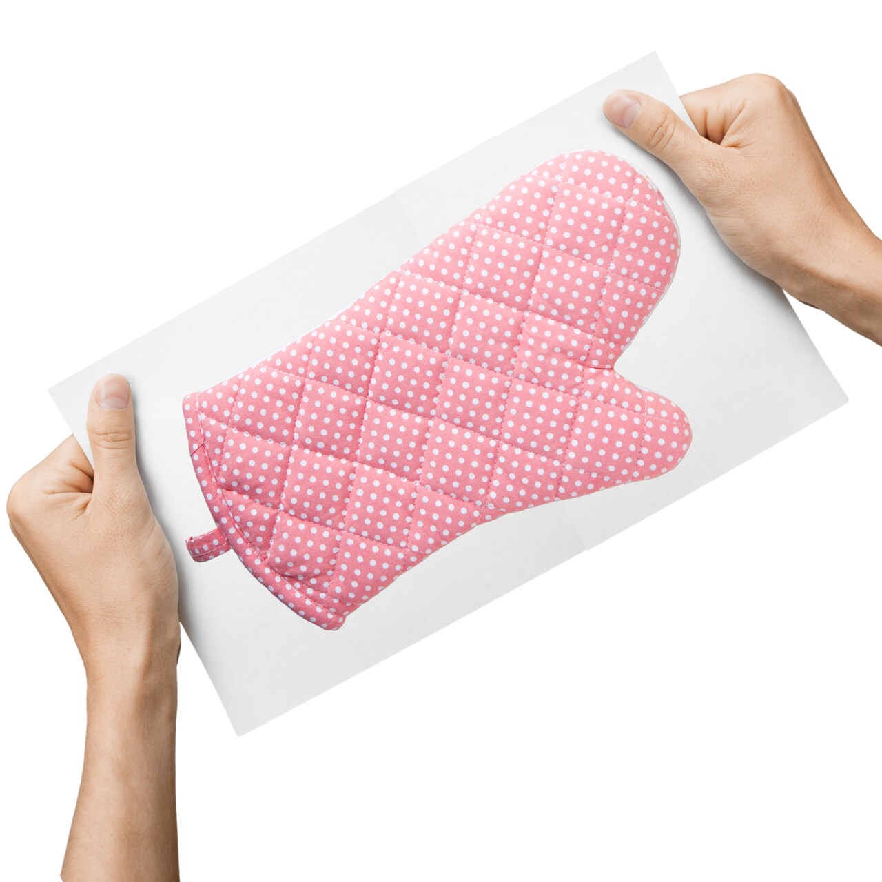 Precut Butcher Paper Sheets Fits Oven Mitts (2 sizes) for Sublimation & Heat Press Crafts, White, Uncoated